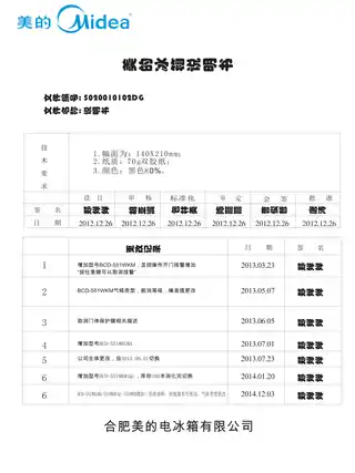 Midea美的 美的冰箱BCD-551WKGMA流纱红